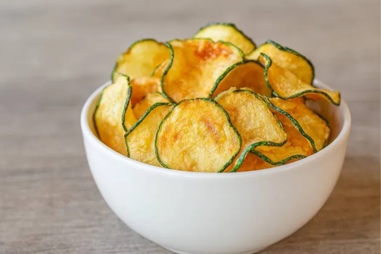 Imagem da Receita de Chips de Abobrinha Crocante na Airfryer.