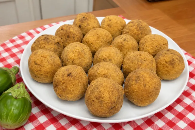 Imagem da Comida de Boteco: Croquete de Jiló com Carne Moída