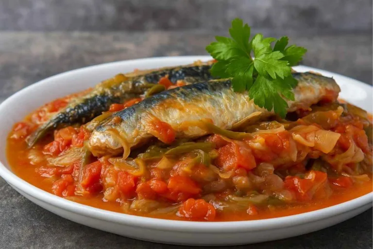 Imagem da Receita de Escabeche de Sardinha de Forno.