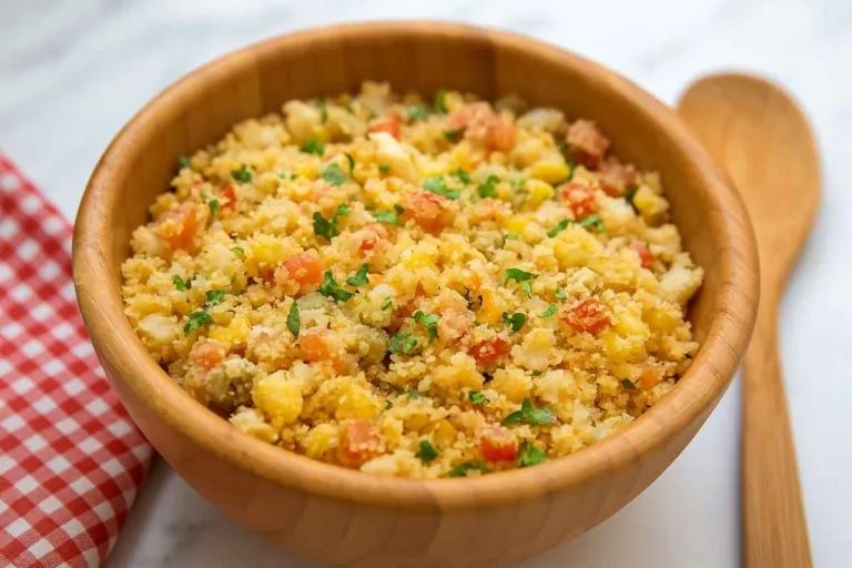 Imagem da Receita de Farofa Fria para Servir com Churrasco.