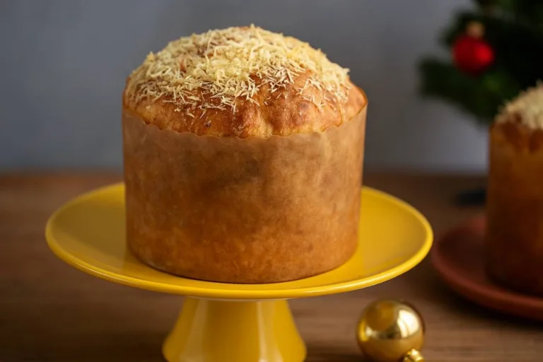 Imagem da Receita de Panetone Salgado de Liquidificador.