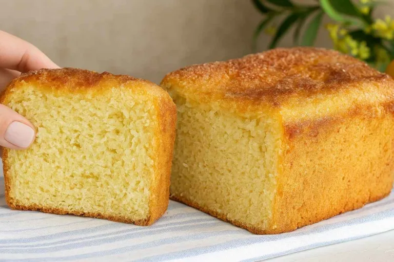 Imagem da Receita de Pão de Laranja Sem Ovos - Fácil e Bem Fofinho.