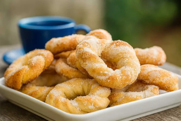 Imagem da Receita de Rosquinha de Pinga Frita.