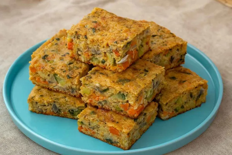 Imagem da Receita de Torta Integral de Sardinha e Legumes.