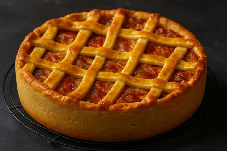 Imagem da Receita de Torta Salgada de Calabresa com Massa Podre.