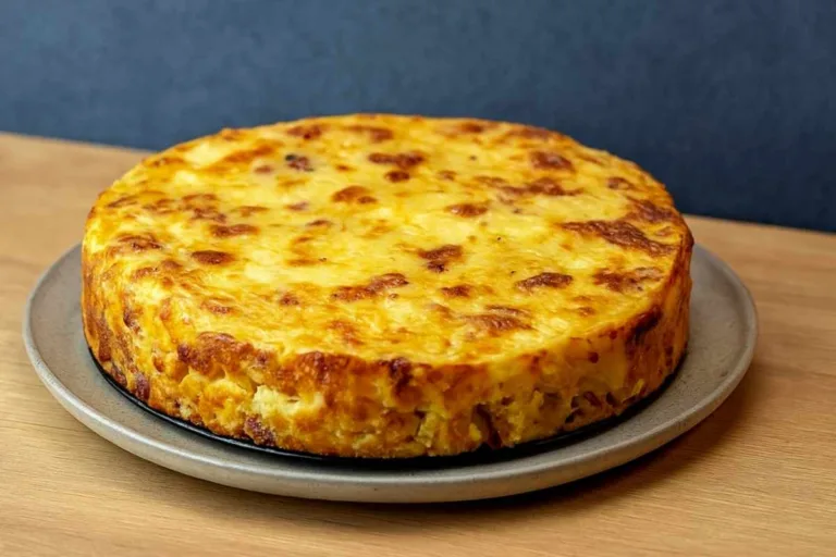 Imagem da Receita de Torta Salgada de Cuscuz na Airfryer.