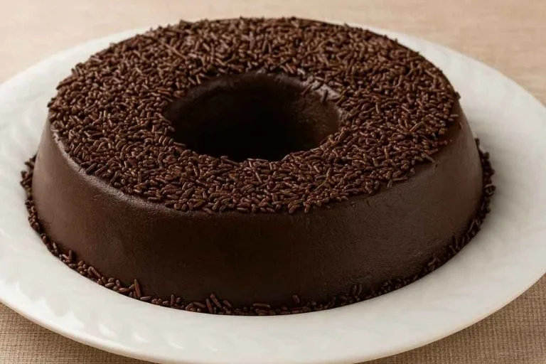 20 Sobremesas Perfeitas para a Ceia de Natal - Imagem do Brigadeirão de Forno