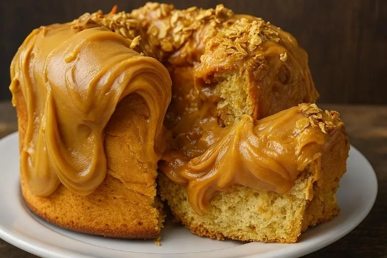 20 Sobremesas Perfeitas para a Ceia de Natal - Imagem do Panetone Recheado com Doce de Leite.