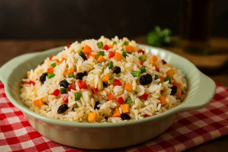 Imagem da Receita de Arroz à Grega Prático Feito na Panela de Pressão.