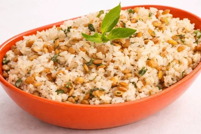 Imagem da Receita de Arroz com Lentilha Simples e Bem Temperado.