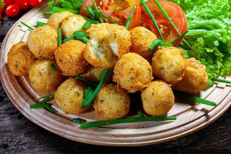 Imagem da Receita de Bolinho de Bacalhau com Batata.