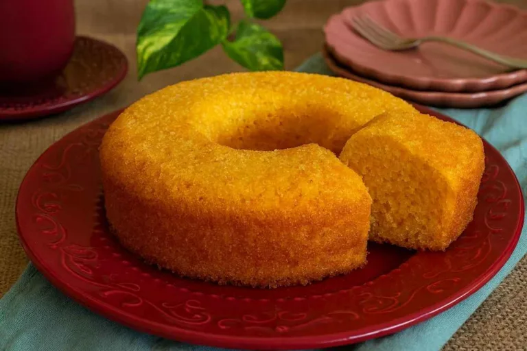 Imagem da Receita de Bolo de Cenoura com Flocão de Milho - Sem Glúten.