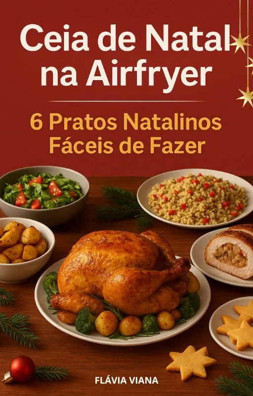 Capa Ebook Ceia de Natal na Airfryer
