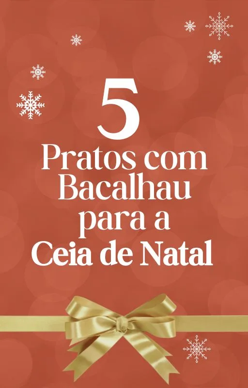 Capa E-book 5 Pratos com Bacalhau para a Ceia de Natal