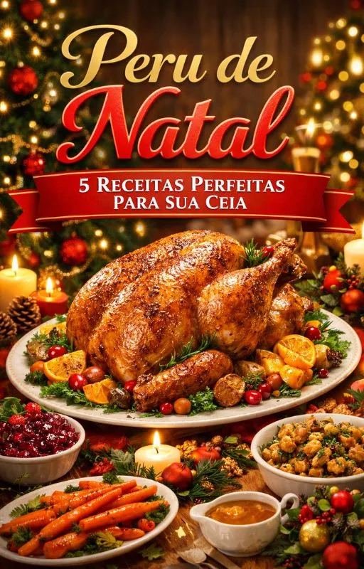 Capa Ebook Peru de Natal - 5 Receitas Perfeitas Para Sua Ceia