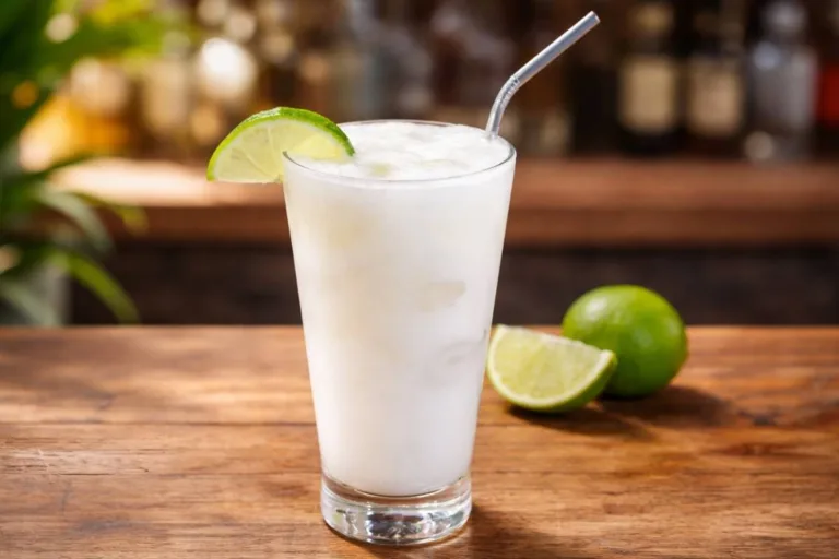 Imagem da Receita de Drink Refrescante Sem Álcool de Limão com Leite Condensado.