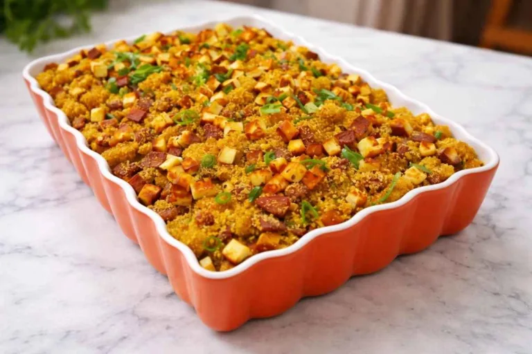 Imagem da Receita de Farofa de Abacaxi com Queijo Coalho.