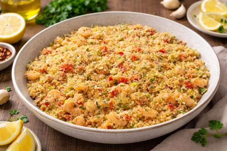 Imagem da Receita de Farofa de Camarão Simples.