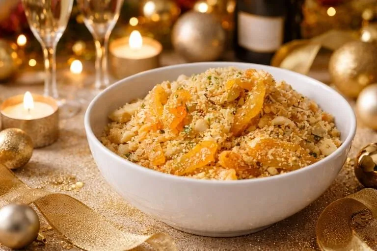 Imagem da Receita de Farofa de Damasco.