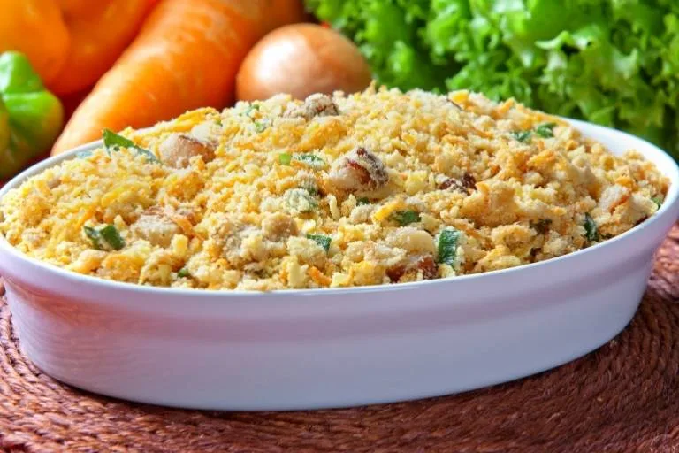 Imagem da Receita de Farofa de Natal Simples.