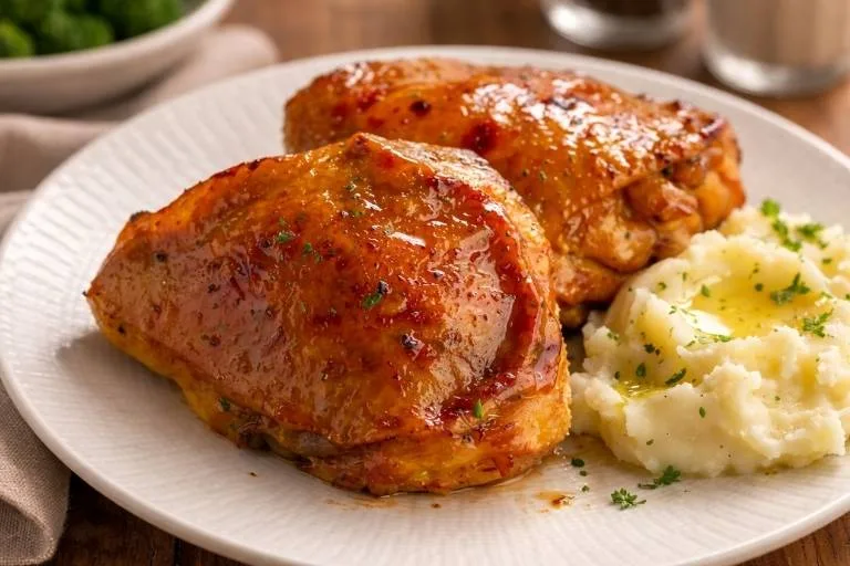 Imagem da Receita de Frango Assado Agridoce.