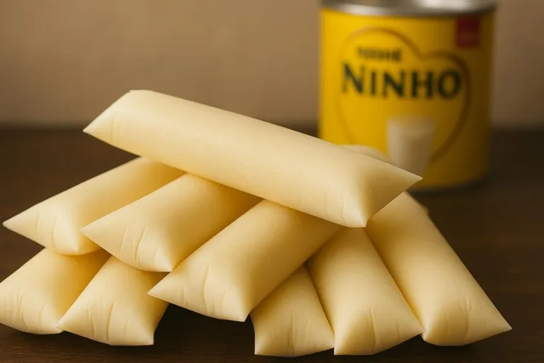 Imagem da Receita de Geladinho Gourmet de Leite Ninho.