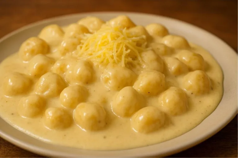 Imagem da Receita de Nhoque ao Molho de Queijos.