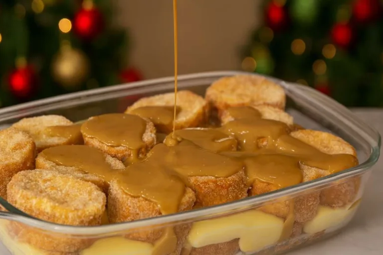 Imagem da Receita de Pavê Natalino de Rabanadas.