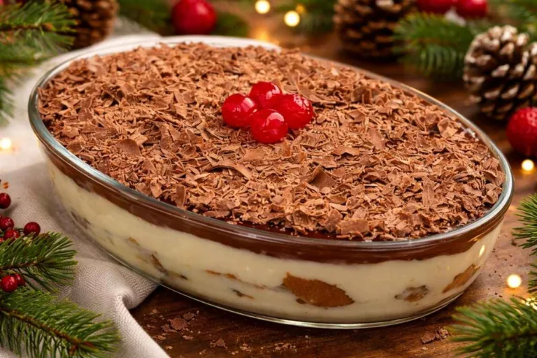 Imagem da Receita de Pavêtone com Sorvete - Sobremesa Deliciosa para o Natal.
