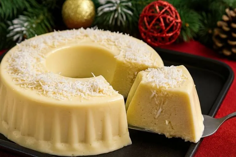 Imagem da Receita de Sobremesa Fácil de Abacaxi com Coco.