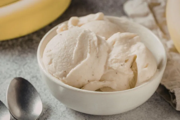 Imagem da Receita de Sorvete Caseiro de Banana Sem Açúcar.