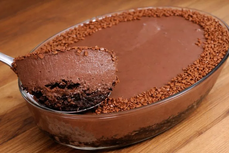 Imagem da Receita de Torta Mousse de Chocolate na Travessa.