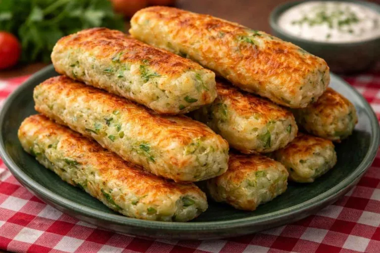 Imagem da Receita de Bolinho de Abobrinha com Queijo na Airfryer.
