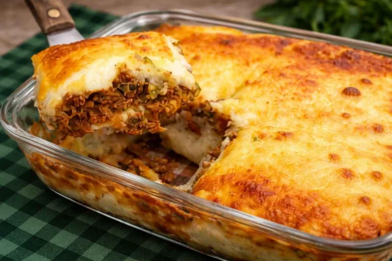 Imagem da Receita de Escondidinho de Carne Moída para o Almoço de Domingo.