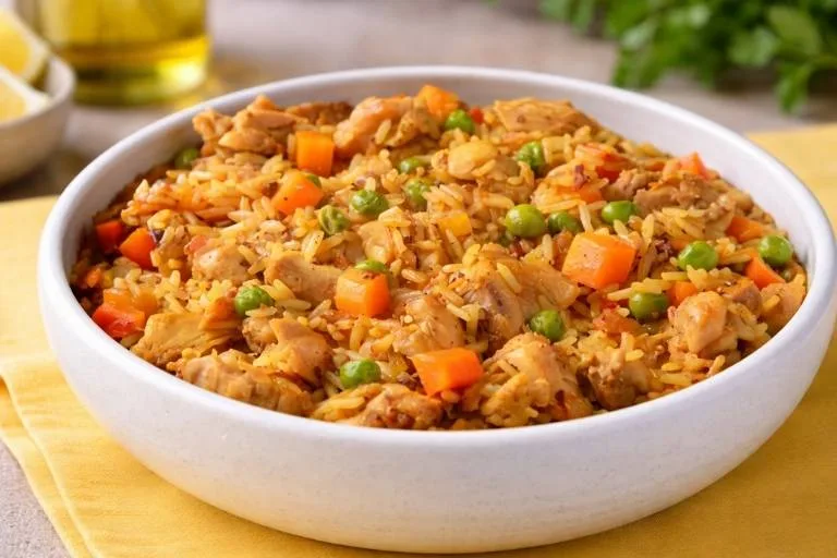 Imagem da Receita de Galinhada Tradicional Simples e Saborosa.