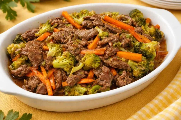 Janta Rápida e Fácil: Iscas de Carne com Legumes