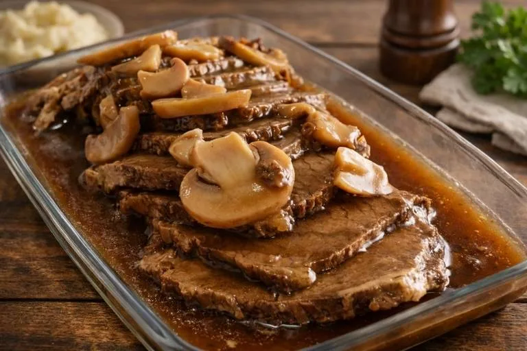 Imagem da Receita de Lagarto ao Molho Madeira Especial.