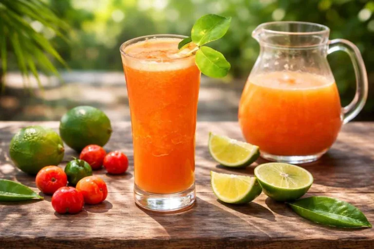 Imagem da Receita de Limonada de Pitanga.