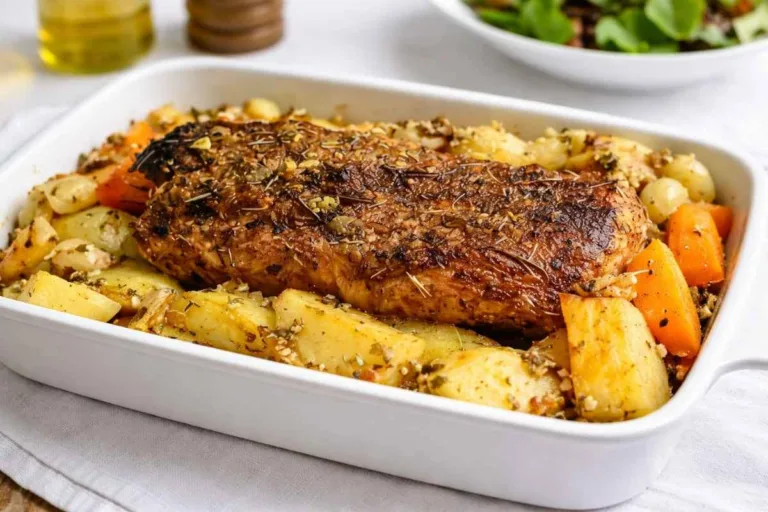 Imagem da Receita de Lombo de Porco Assado com Laranja e Alecrim.