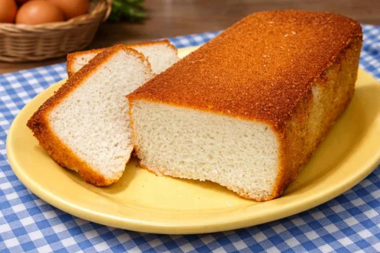 Imagem da Receita de Pão de Arroz Sem Leite e Sem Farinha de Trigo.