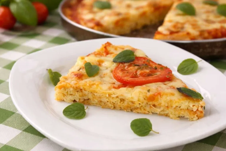 Imagem da Receita de Pizza de Couve-Flor para um Jantar Leve e Low Carb.