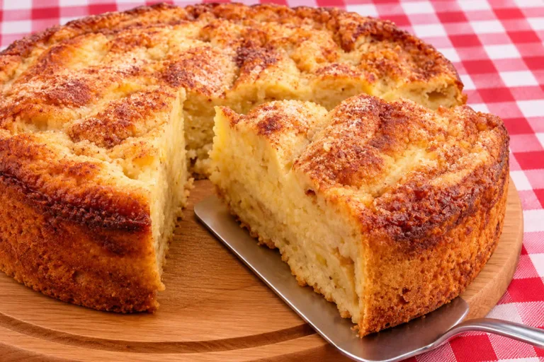 Imagem da Receita de Torta de Banana de Liquidificador.