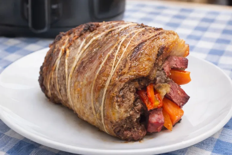 Imagem da Receita de Costela Desossada Recheada na AirFryer.