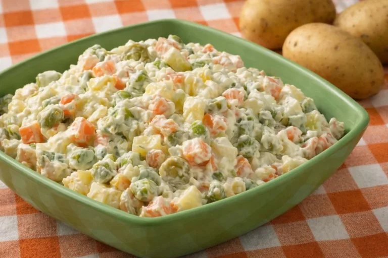 Imagem da Receita de Falsa Maionese - Salada de Legumes Sem Maionese.