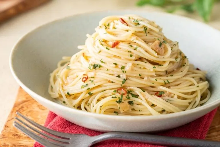 Imagem da Receita de Macarrão Alho e Óleo.