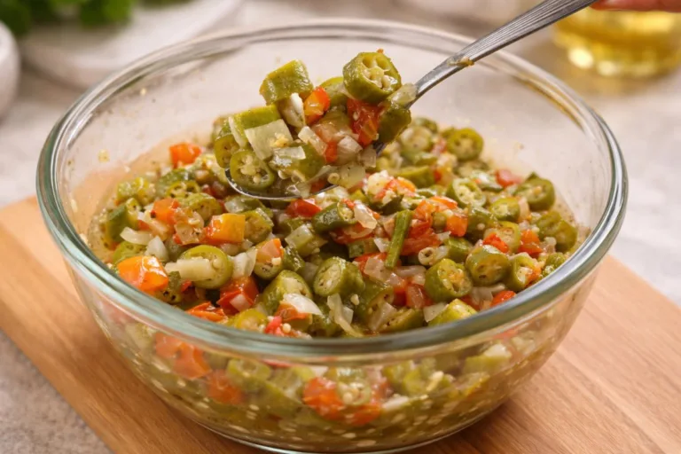 Imagem da Receita de Quiabo Refogado no Micro-ondas.