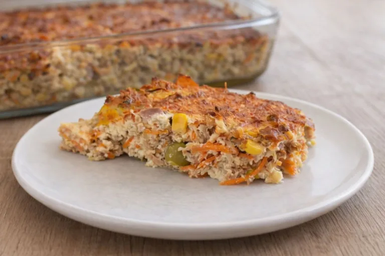 Imagem da Receita de Torta de Atum Sem Farinha.