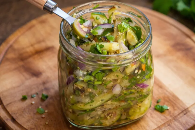 Imagem da Receita de Vinagrete de Jiló para Acompanhar o Churrasco.