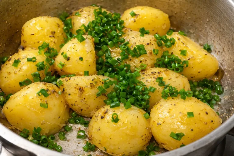 Imagem da Receita de Batatas Amanteigadas.