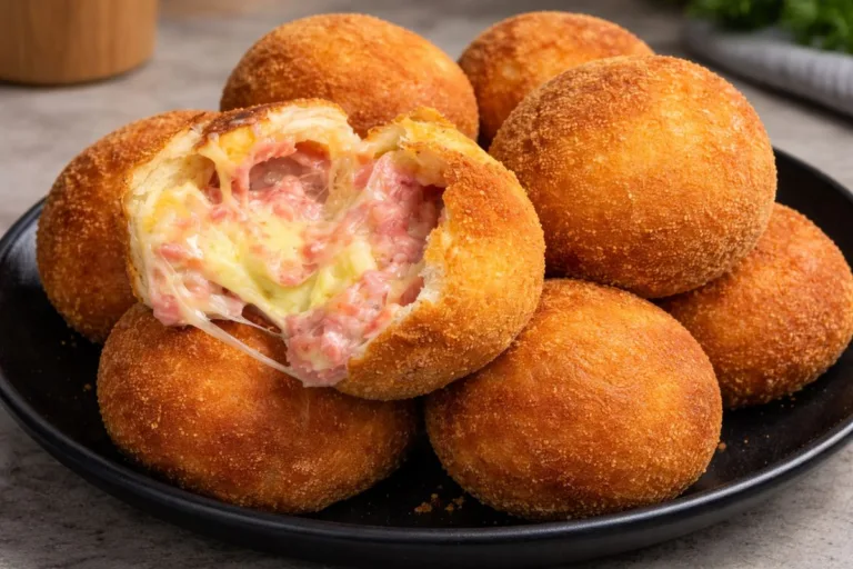 Imagem da Receita de Bomba de Presunto e Queijo - O Salgado Mais Famoso do Piauí